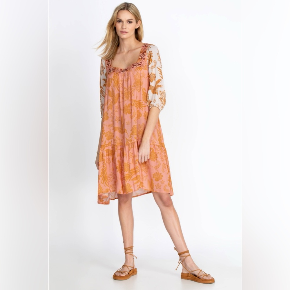 Johnny Was Kalik Mini Dress‎ Size Small